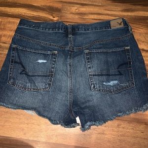 Size 6 American eagle “cut off” jean shorts